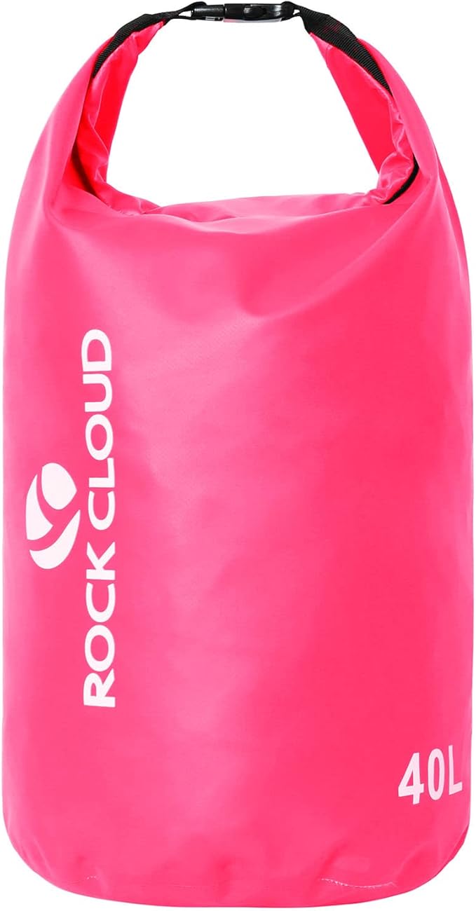 ROCK CLOUD Dry Bag Waterproof 40L Dry Sack for Kayaking Rafting Boating Beach Surfing Swimming Canoe Camping Hiking Fishing Ski