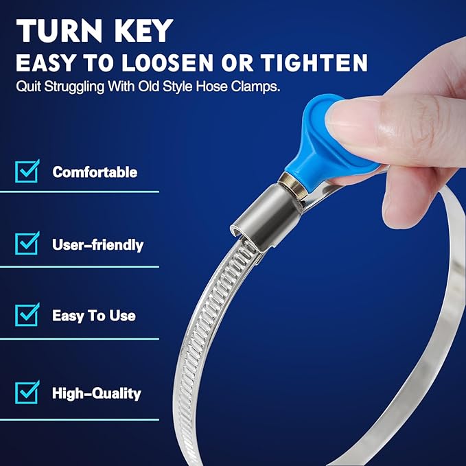 6" x 10' PVC Dust Collection Hose, Puncture-Resistant, Heavy-Duty Flexible Clear Fume Hose with Carbon Steel Wire Coil for Dust Collection Systems, Woodworking, Workshops