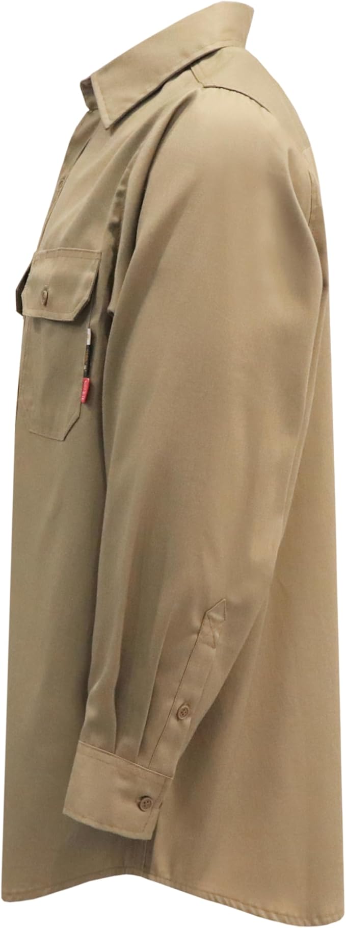 KONRECO FR Shirts for Men Fire Resistant Button Down Work Shirt 100% Cotton 6.5oz Lightweight Welding Shirts