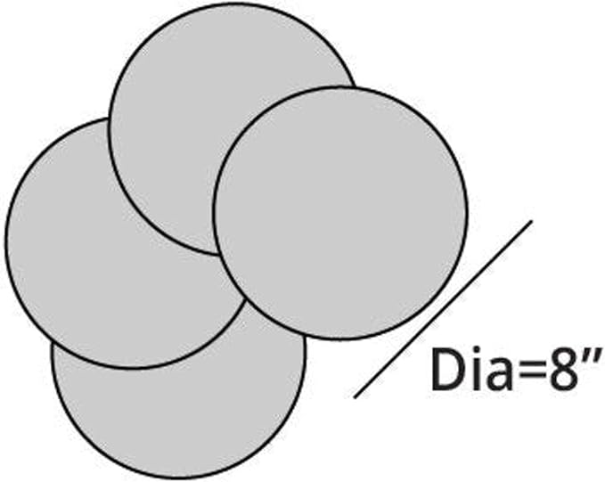 Covermates Keepsakes - Quilted Divider Set - Set of 4 - Scratch & Breakage Protection - Stain Resistant - Machine Washable - China Storage, Red