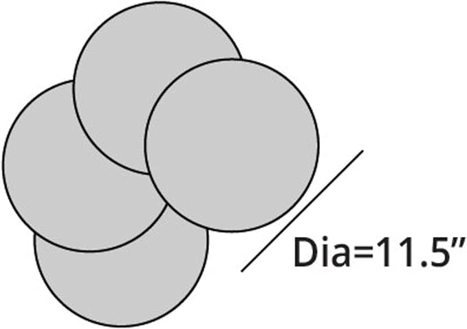 Covermates Keepsakes - Quilted Divider Set - Set of 4 - Scratch & Breakage Protection - Stain Resistant - Machine Washable - China Storage, Cream