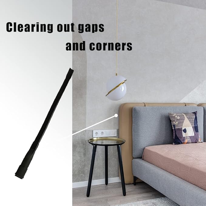 E.LUO Universal Vacuum Cleaner Replacement Brush Tip Accessory Combination for Shop Vac Accessories,32mm (1 1/4 inch Vacuum attachments) and 35mm (1 3/8 inch) Vacuum Accessories Dusty Brush Kit, 7 Set