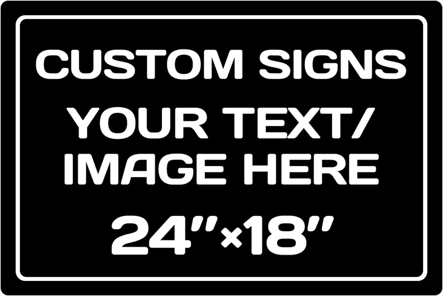 Personalized signs,Aluminum Weatherproof Metal Sign,Optional reflective or double-sided,Multiple Sizes Custom,Personalized Text And picture Here,Danger zone,garden,door, business