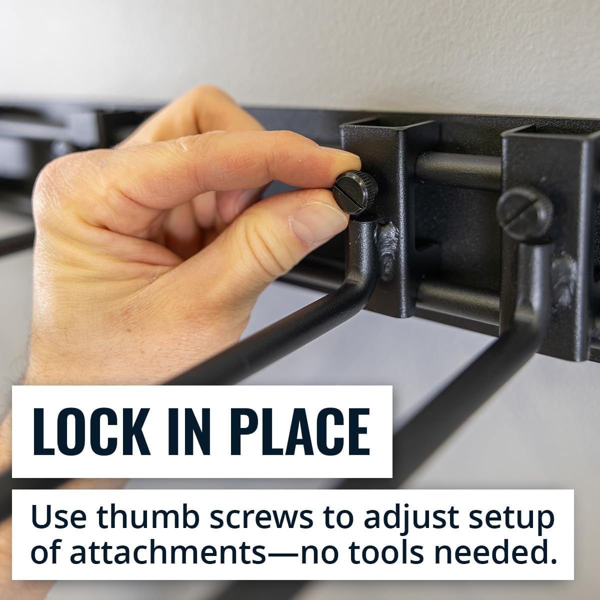 StoreYourBoard Garage Tool Organizer Wall Mount – Heavy Duty Garage Wall Organizer for Garage Organization and Storage, Broom Holder Wall Mount for Gardening Tools & Yard Tools – 48" Holds 450 lbs