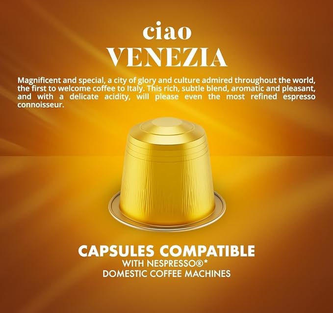 Caffè Borbone Aluminum Espresso Pods for Nespresso Coffee Machines, Intense, Smooth and Rich Italian Roast Coffee - Variety Pack - 100 Count (10 Packs of 10) - NOT compatible with Vertuo machines