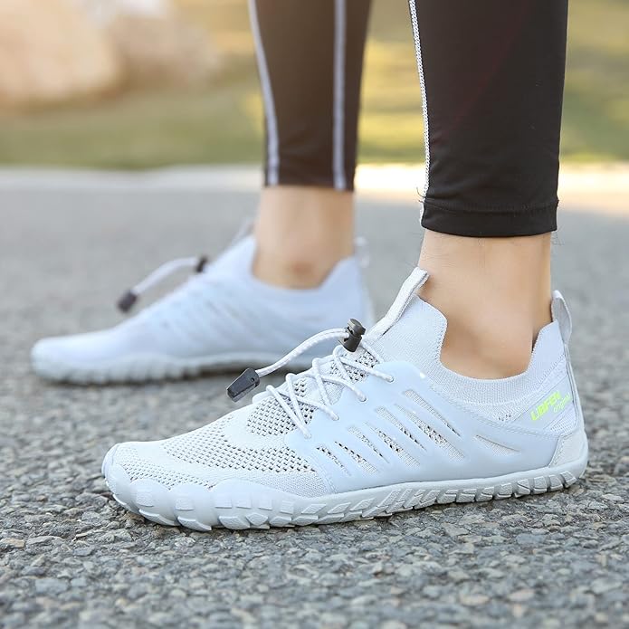 UBFEN Water Shoes Aqua Swim Shoes Mens Womens Beach Sports Quick Dry Barefoot for Boating Fishing Diving Surfing