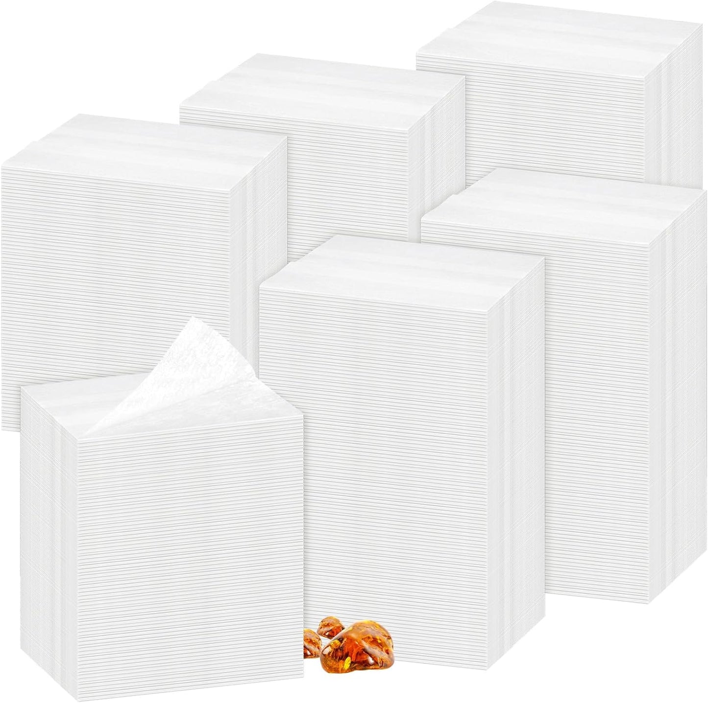 600 Count Dryer Sheets Bulk Fabric Softener Fresh Scent Dryer Sheets Naturally Softens and Removes Static Cling, Ideal for Large Households, Sensitive Skin(Amber)