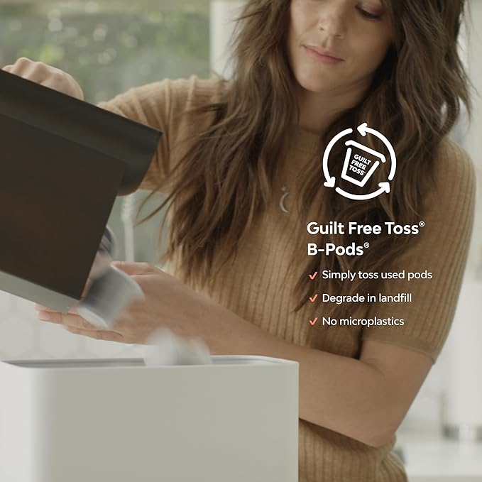 The Bundle | Single-Serve Coffee System | Includes 20 Coffee and Espresso B-Pods Coffee Brewer