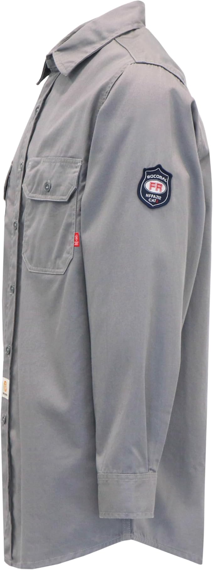 BOCOMAL FR Shirts 6.25oz Lightweight Welding Shirts Flame Resistant Men's Fire Retardant Shirt