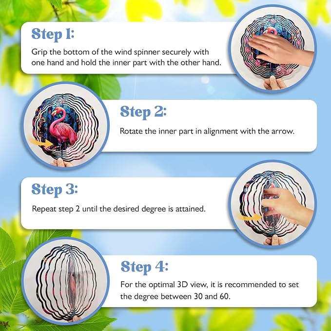 Shih Tzu Yard and Garden Wind Spinner, Unique 3D Hanging Shih Tzu Wind Spinner