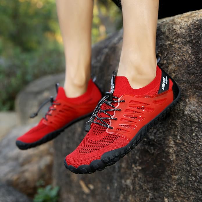 UBFEN Water Shoes Aqua Swim Shoes Mens Womens Beach Sports Quick Dry Barefoot for Boating Fishing Diving Surfing