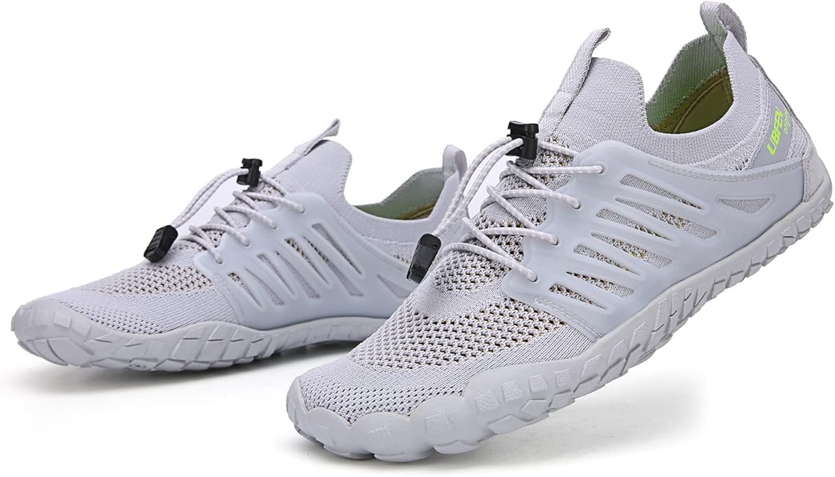 UBFEN Water Shoes Aqua Swim Shoes Mens Womens Beach Sports Quick Dry Barefoot for Boating Fishing Diving Surfing