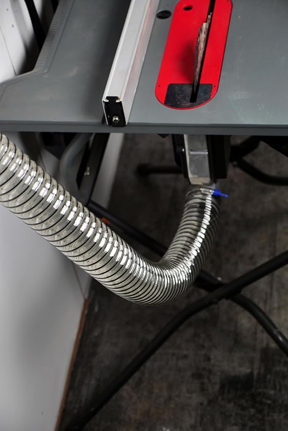 Cen-Tec Systems 2 Inch x 10 Ft. Urethane Dust Collection and Ducting Hose