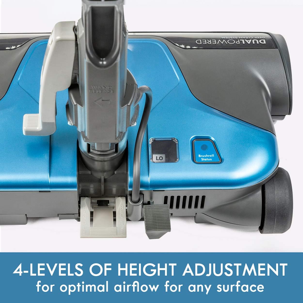 Kenmore BC3005 Pet Friendly Lightweight Bagged Canister Vacuum Cleaner with Extended Telescoping Wand, HEPA, 2 Motors, Retractable Cord, and 4 Cleaning Tools, Blue