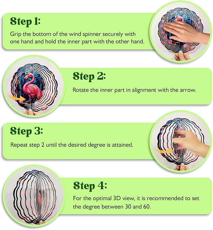 Dragon Eye Wind Spinner - Unique 3D Hanging Wind Spinner for Yard and Garden