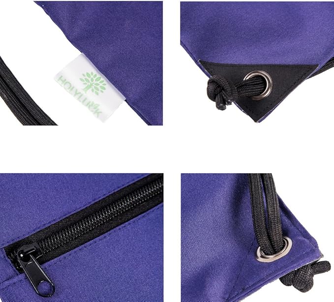 HOLYLUCK Drawstring Backpack Bag Sport Gym Sackpack