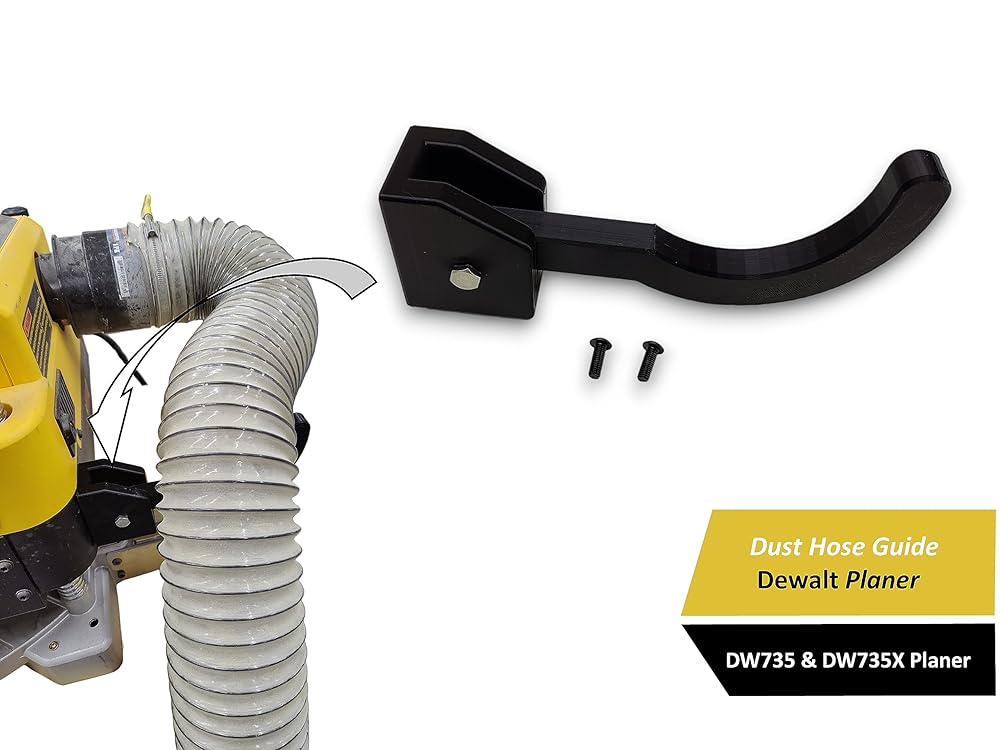 Dust Hose Guide for Dewalt DW735 Planer