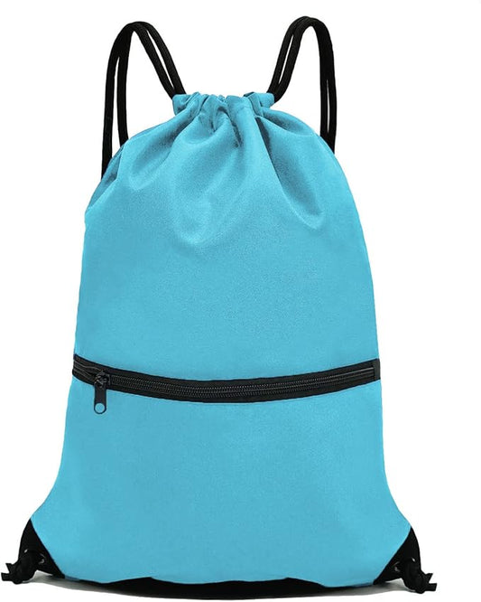 HOLYLUCK Drawstring Backpack Bag Sport Gym Sackpack