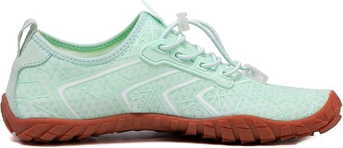 UBFEN Water Shoes Aqua Swim Shoes Mens Womens Beach Sports Quick Dry Barefoot for Boating Fishing Diving Surfing