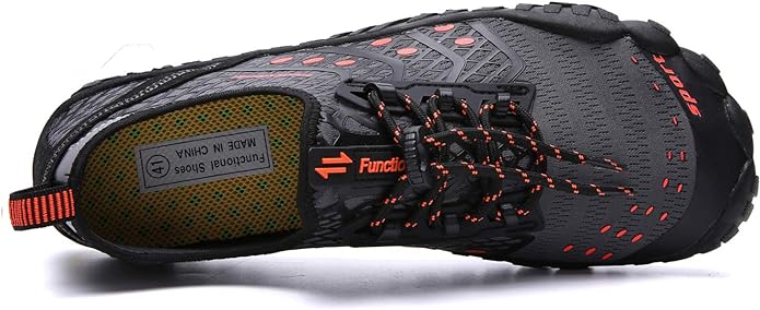 UBFEN Water Shoes Aqua Swim Shoes Mens Womens Beach Sports Quick Dry Barefoot for Boating Fishing Diving Surfing