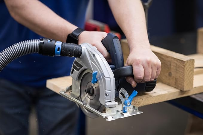 Cen-Tec Systems 95259 10 Ft. Home and Shop Vacuum Hose with Expanded Multi-Brand Power Tool Dust Collection Adapter Set and Full Attachment Kit, Black