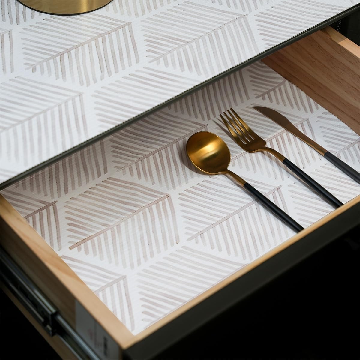 Shelf Liners for Kitchen Cabinets, 16IN x 10FT Non Adhesive and Strong Non-Slip Shelf Cabinet Drawer Liners for Kitchen Wire Fridge, Waterproof Shelf Drawer Liner,Easy to Clean