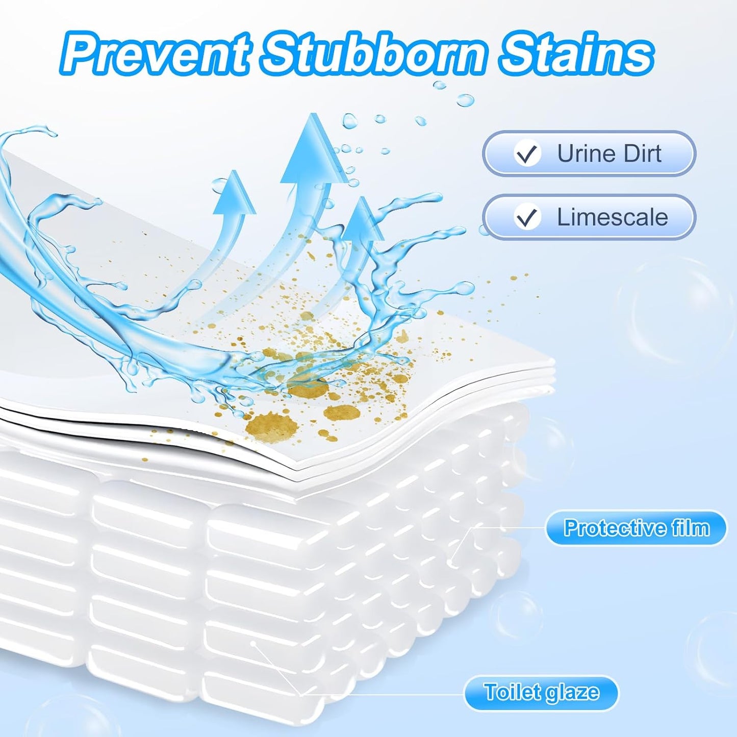 KIISIISO Toilet Bowl Cleaners Tablets(12 Pack), Household Lime Rust Removers, Automatic Toilet Tank Cleaner, with Sustained Release Technology for Bathroom Cleaners