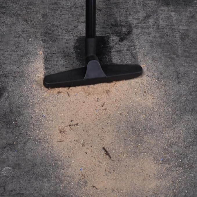 Cen-Tec Systems 95292 Home and Shop Vacuum Expanded Multi-Brand Power Tool Dust Collection Adapter Set and Full Attachment Kit, 30 Ft. Hose, Black