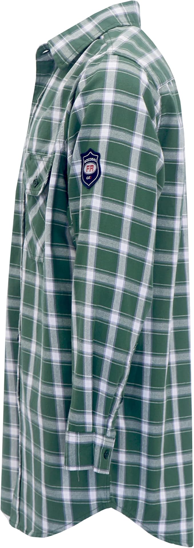 BOCOMAL FR Shirts 6.25oz Lightweight Welding Shirts Flame Resistant Men's Fire Retardant Shirt