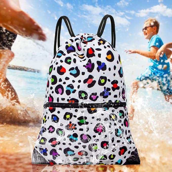 HOLYLUCK Drawstring Backpack Bag Sport Gym Sackpack