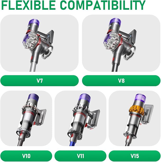 Replacement Wand Tube Quick Release Compatible for Dyson V15 V11 V10 V8 V7 Vacuum Accessories Parts, 28.7in Extension Cleaner Attachment for Home Office Grey