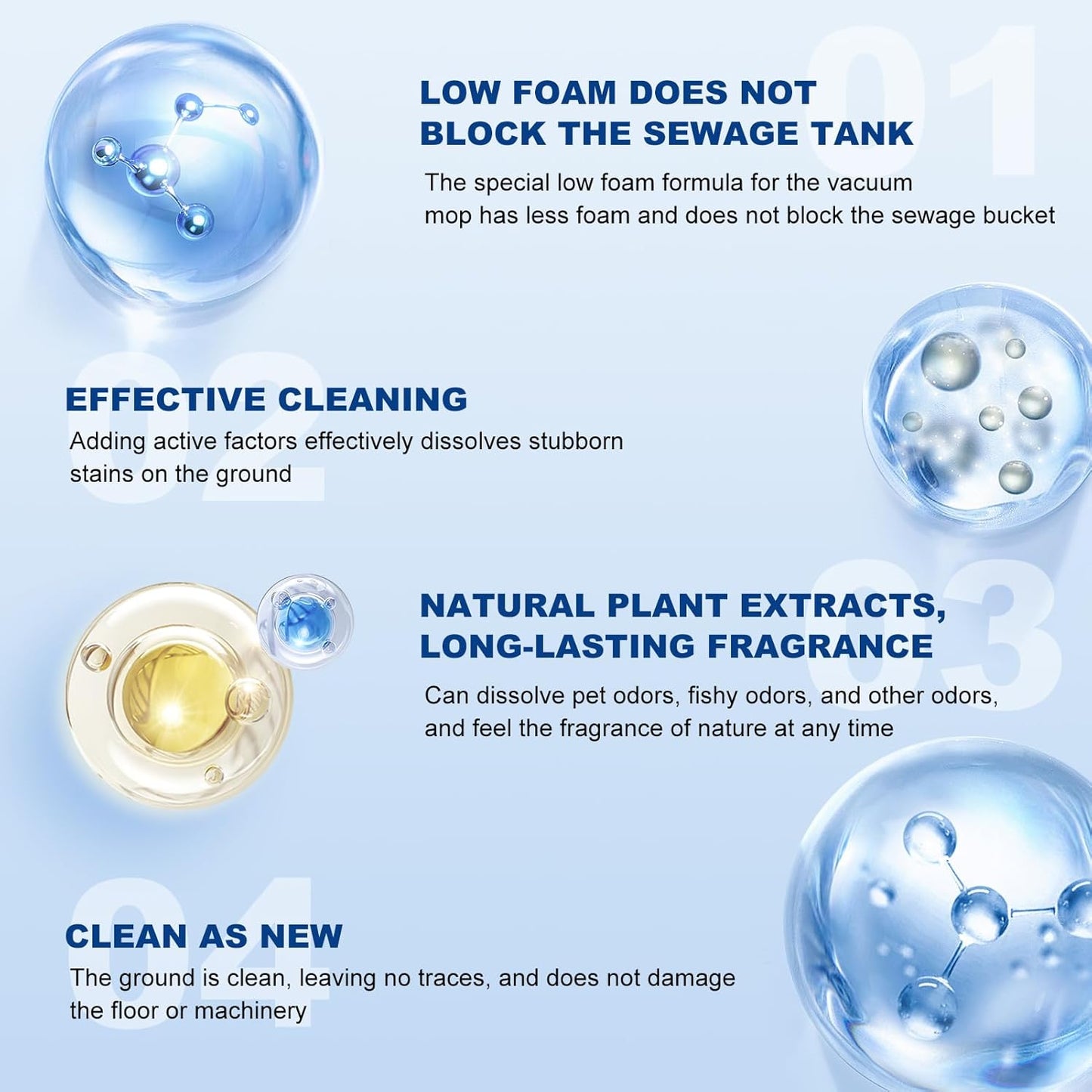 10 Bottles Compatible with Tineco Cleaning Solution Pet 500ml Per Bottle Lavender Scents and Orange Scents Floor Cleaner Compatible with All Robot Vacuums with Mopping and Cordless Wet/Dry Vacuum