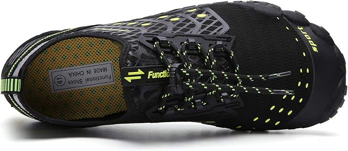 UBFEN Water Shoes Aqua Swim Shoes Mens Womens Beach Sports Quick Dry Barefoot for Boating Fishing Diving Surfing