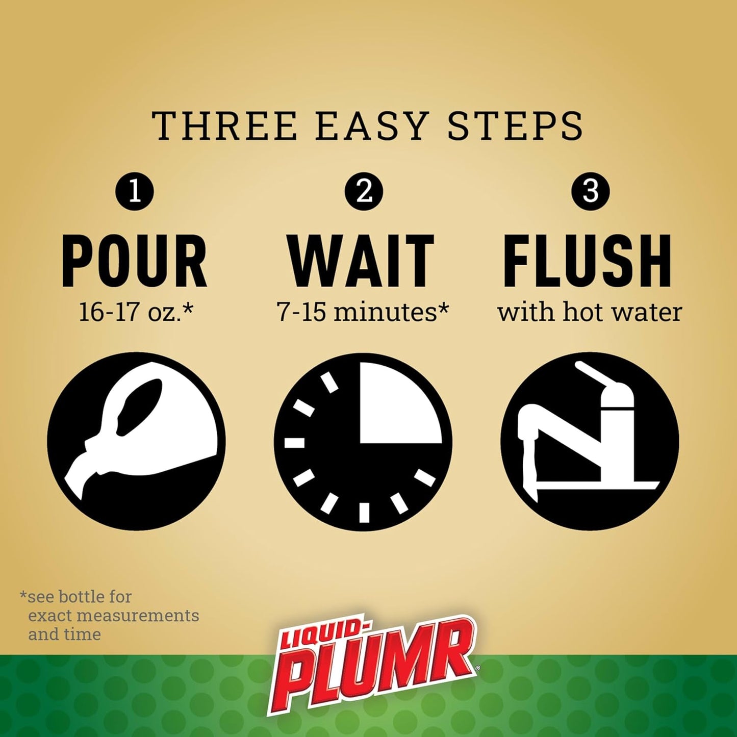 Liquid-Plumr Pro-Strength Hair Eliminator Gel Clog Remover, Hair Clog Remover and Drain Opener, Safe for All Septic Systems and Pipes, 16 fl. oz. Bottle