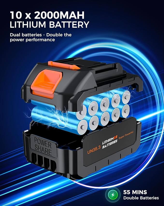 Car Vacuum Portable Cordless,High Power Suction & Blower, Wireless Handheld Vacuum Cleaner for Car, Home, Office, Pet(Coal Black)