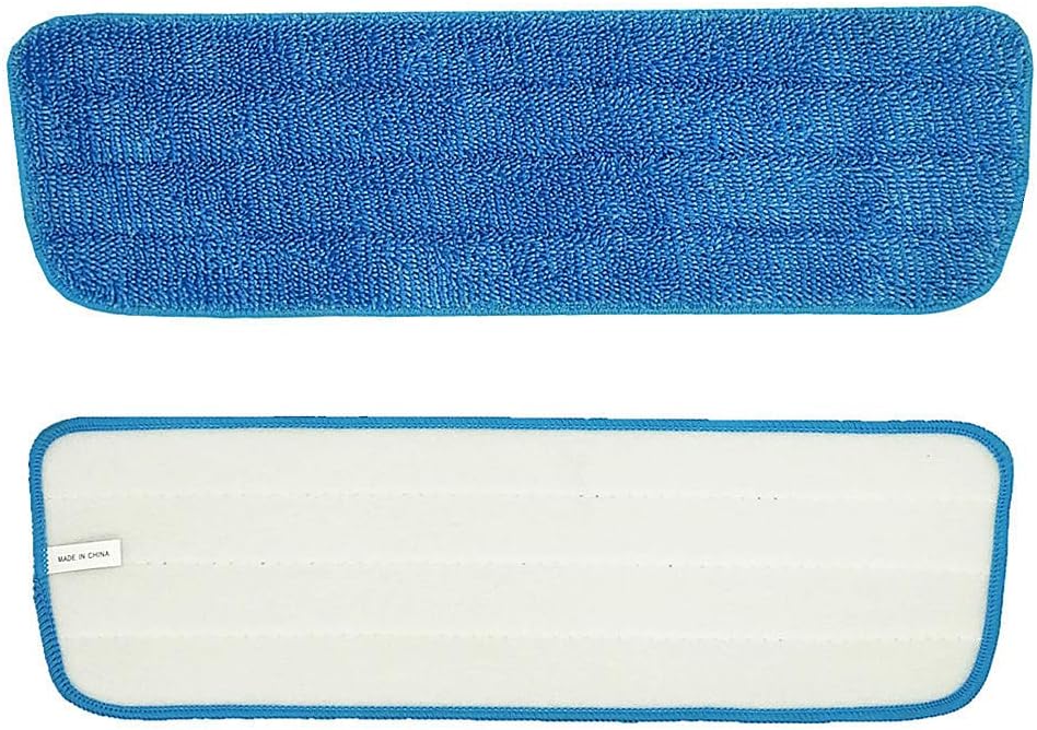 10 Pack Microfiber Spray Mop Replacement Heads for Wet/Dry Mops Floor Cleaning Pads Compatible with Bona Floor Care System