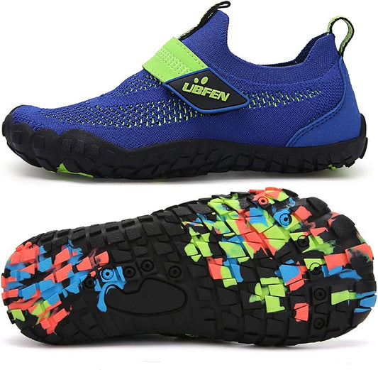 UBFEN Water Shoes for Kids Boys Girls Aqua Socks Barefoot Beach Sports Swim Pool Quick Dry Lightweight Toddler Little Big Kid