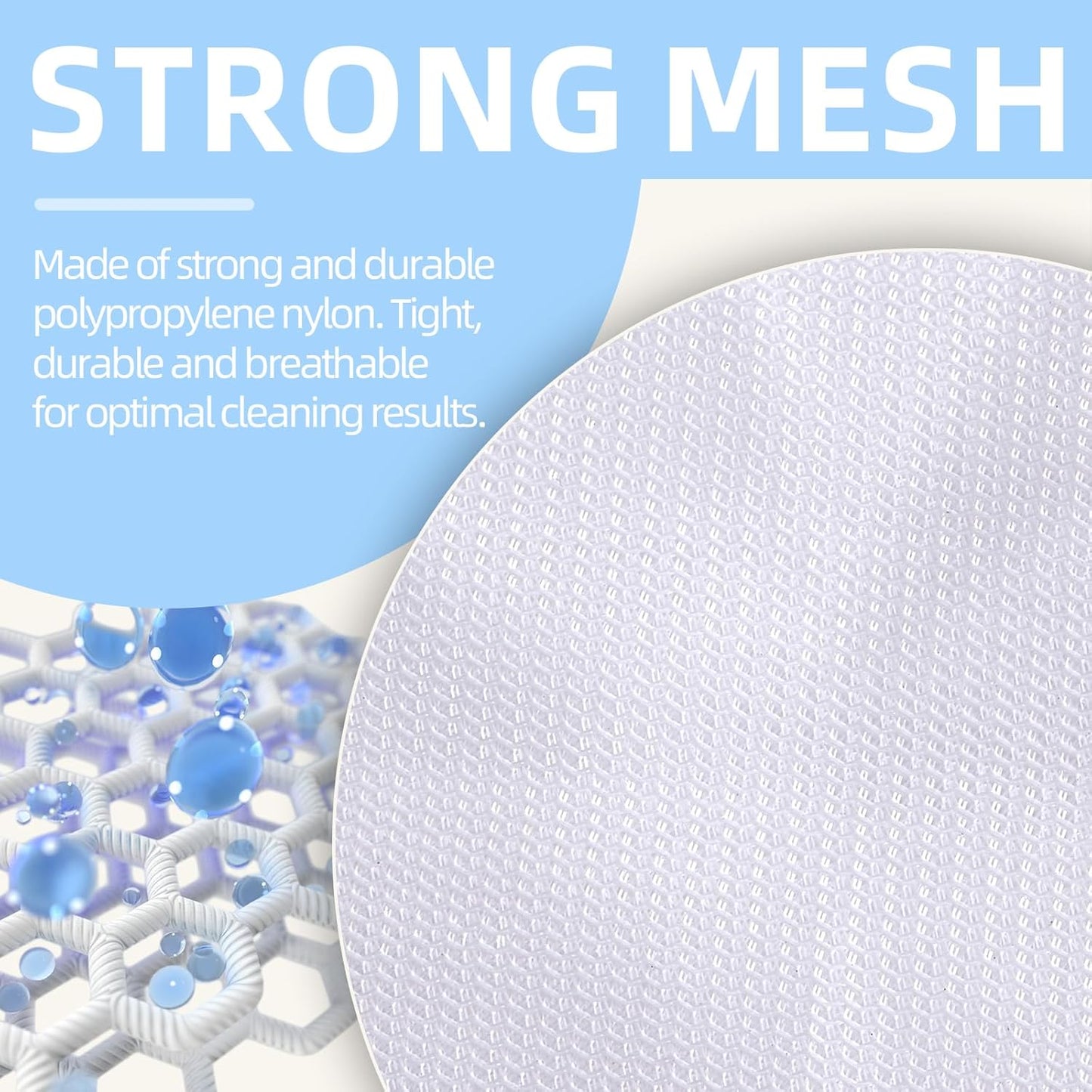Mesh Laundry Bags, Mesh Wash Bags, Durable Mesh Structure with Strong Zipper, Suitable for Underwear, Delicate Clothes, Pants, Shoes, Socks Washing (Small Fine Mesh, X-Large 24 * 24in*4pcs)