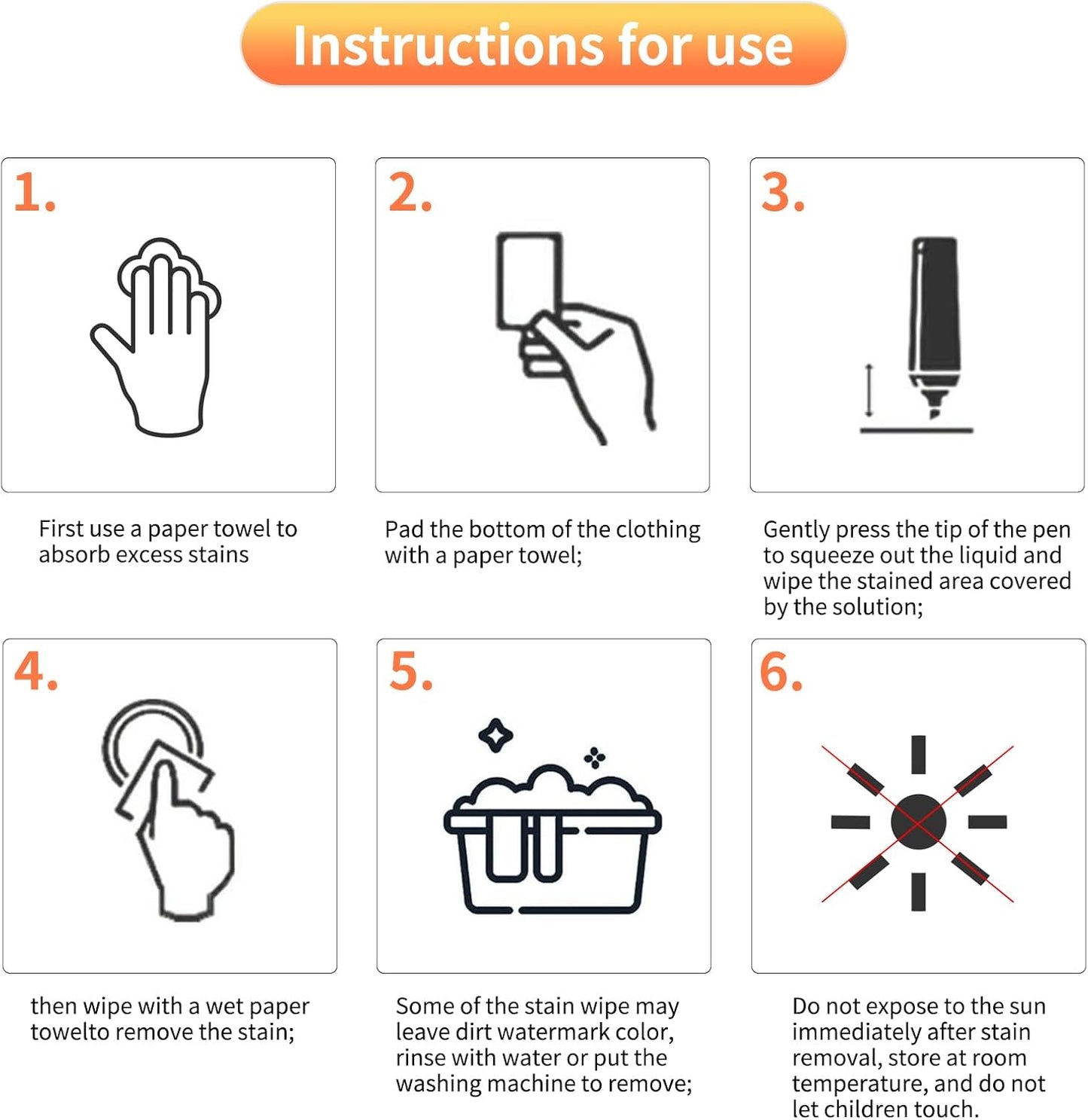 Bleach Pen,Bleach Pen for Clothing,stain remover pen,More effective stain removal,Travel Size Toiletries,Travel Essentials,Travel Accessories,Instantly Remove New Stains(2pcs)