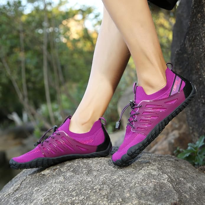 UBFEN Water Shoes Aqua Swim Shoes Mens Womens Beach Sports Quick Dry Barefoot for Boating Fishing Diving Surfing