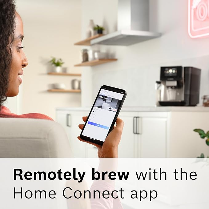 Bosch 800 Series Fully Automatic Espresso and Coffee Machine – 36 Drinks with Coffee World, Cold Brew, Double Cup, Integrated Milk Container, Smart Features, in Stainless Steel TQU60703