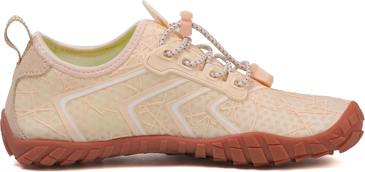 UBFEN Water Shoes Aqua Swim Shoes Mens Womens Beach Sports Quick Dry Barefoot for Boating Fishing Diving Surfing