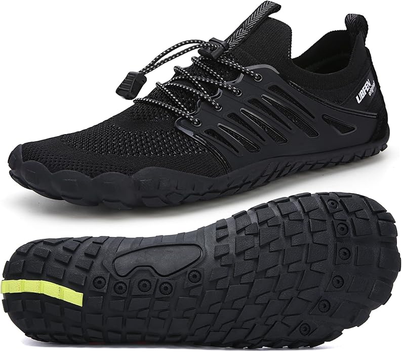 UBFEN Water Shoes Aqua Swim Shoes Mens Womens Beach Sports Quick Dry Barefoot for Boating Fishing Diving Surfing
