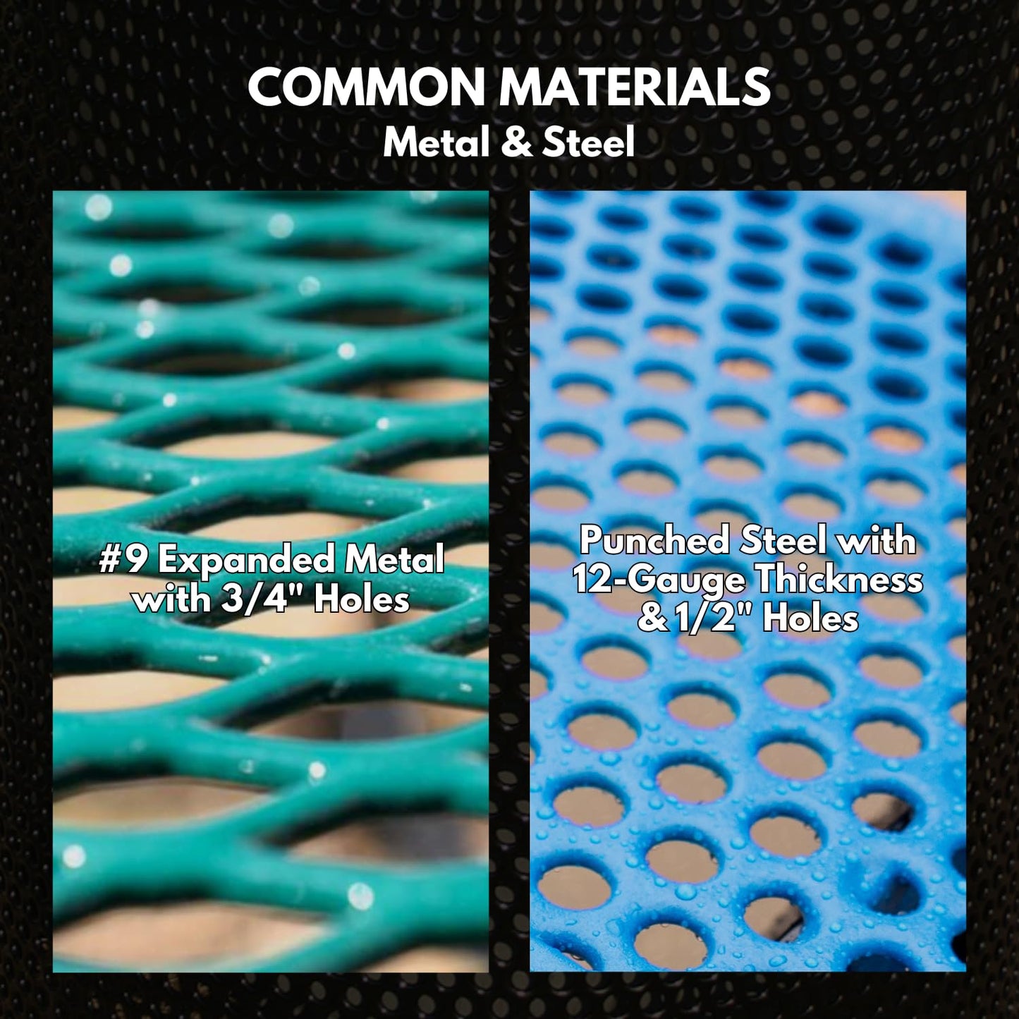 COATEDOUTDOORFURNITURE RFT-TXTPUR Heavy Duty Round Trash Receptacle with Flat Top, Liner Included, 32 Gallon, Textured Purple, Made in America