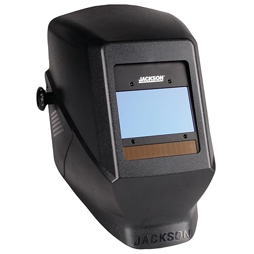 Jackson Safety Insight ADF Welding Helmet - Ultra Lightweight, Auto Darkening Welding Hood with HSL Narrow Shell Design for Confined Spaces - ANSI Z87.1 & CSA Z94.3
