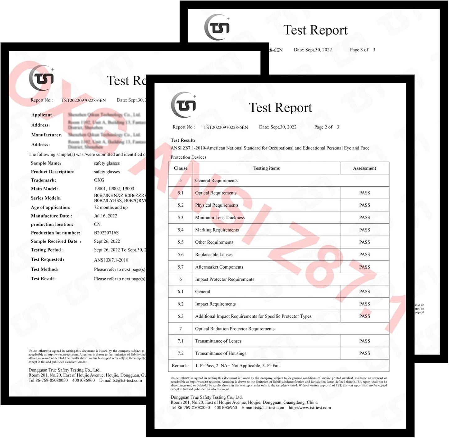 OXG 12 Pack Safety Glasses for Men Women, ANSI Z87.1 Safety Goggles Impact Resistant Protective Eyewear for Work, Outdoor