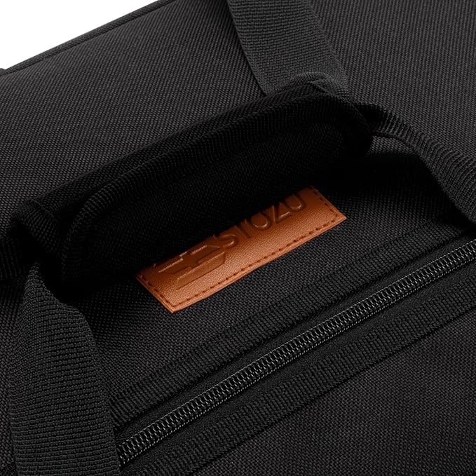 Stack Store Plus More Black Insulated Casserole Carrier for Hot or Cold Food, Lasagna Holder for Picnic, Potluck, Cookout – Fits 9”x13” or 11”x15” Baking Dish – Thermal Tote