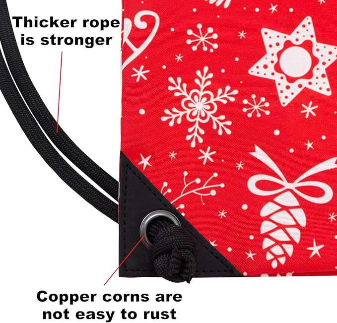 HOLYLUCK Drawstring Backpack Bag Sport Gym Sackpack