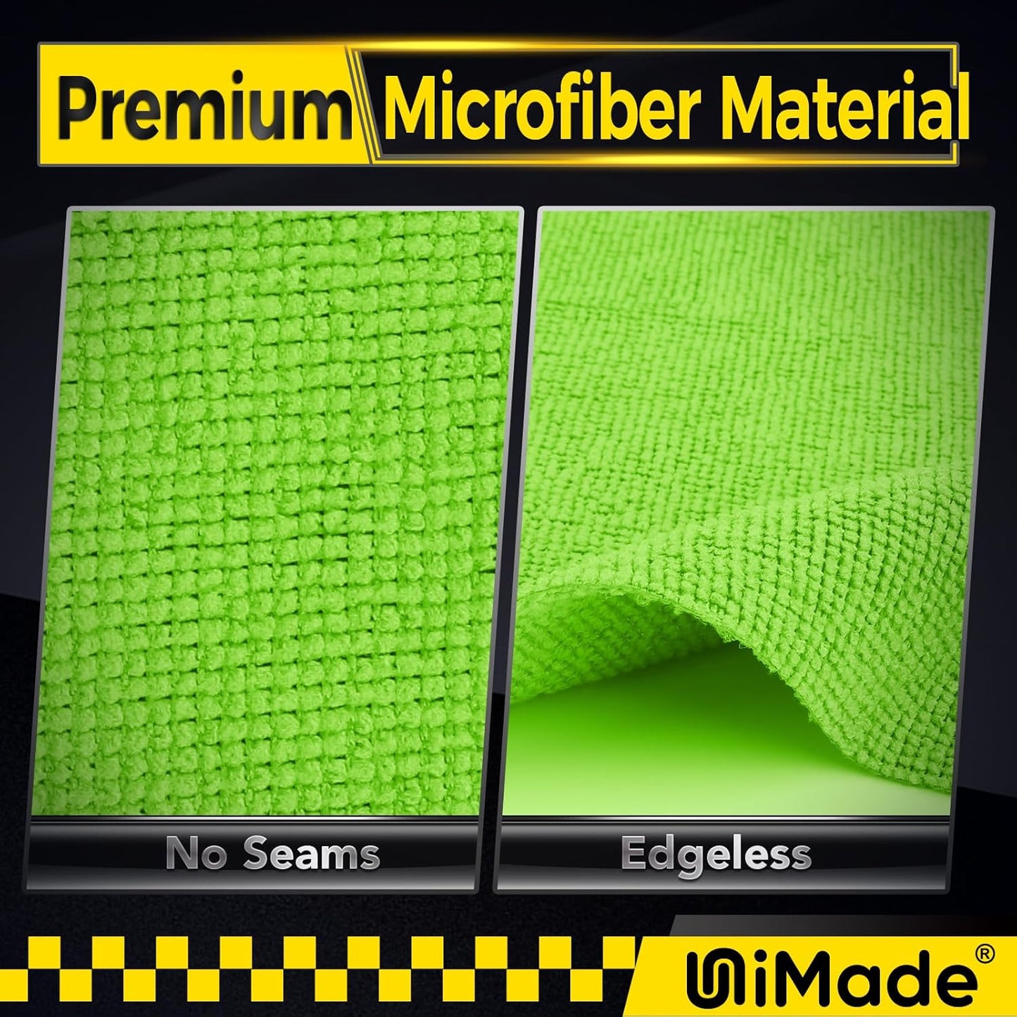 Microfiber Cleaning Cloth, 100PK Commercial Grade Work Rags Microfiber Towels for Cars Cleaning Rags Bulk Detailing Cloth for Automotive Bar Mechanic Restaurant Garage, 11.5"x11.5", Multicolor
