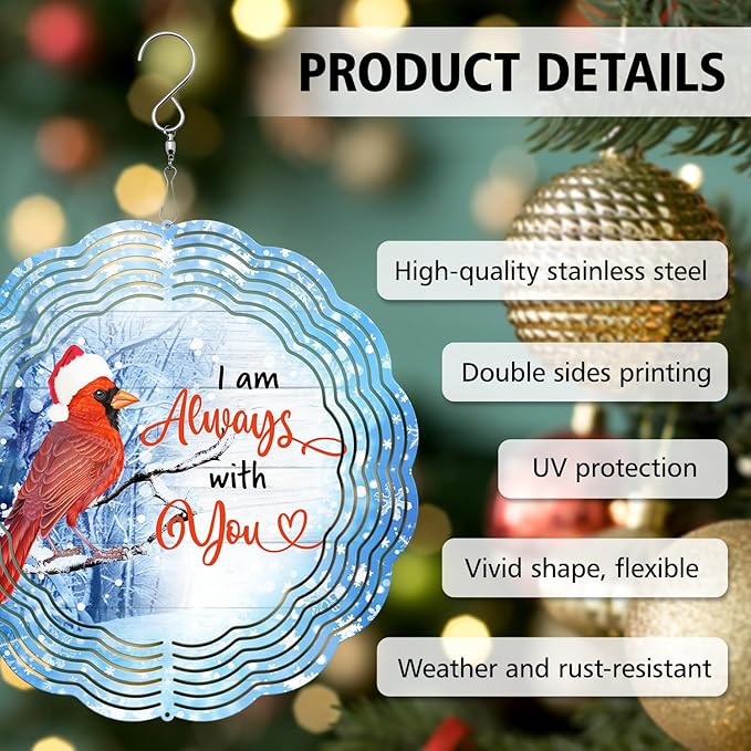 Shih Tzu Yard and Garden Wind Spinner, Unique 3D Hanging Shih Tzu Wind Spinner (Blue)